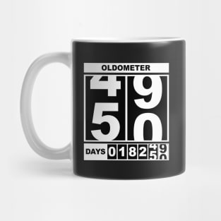 50th Birthday Oldometer Mug